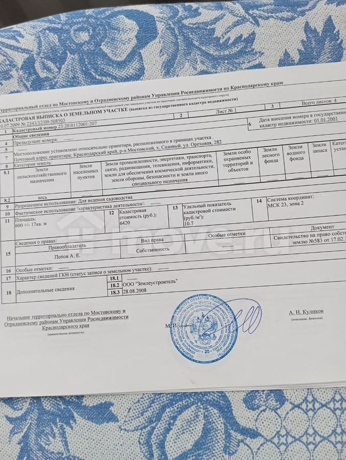земля под ИЖС, 6.2 сотки
