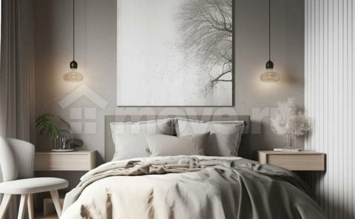 2-комн. апартаменты, 45.3 м²