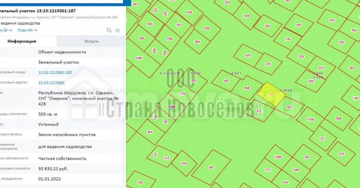 земля под ИЖС, 5 соток