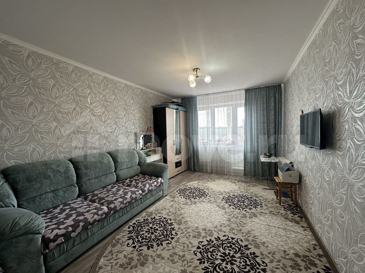 1-комн. квартира, 37.3 м²