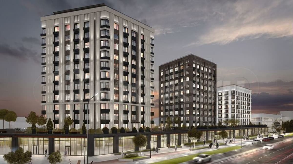 3-комн. квартира, 57.1 м²