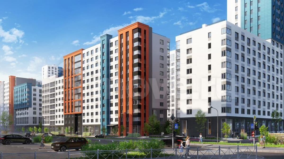 3-комн. квартира, 58.7 м²