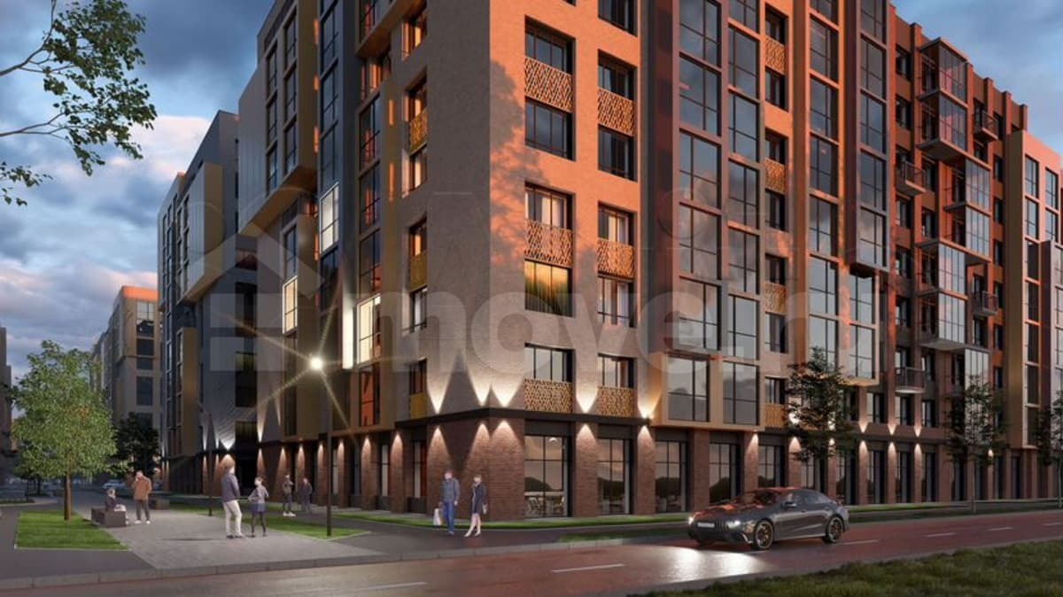 2-комн. квартира, 42.6 м²