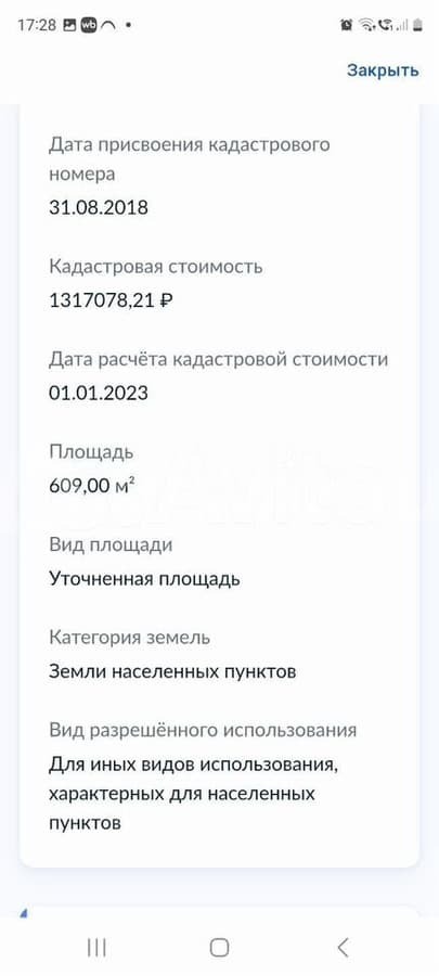 земля под ИЖС, 6.1 сотки