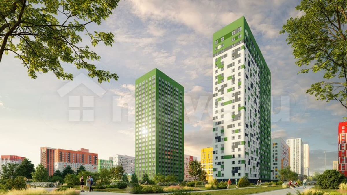 1-комн. квартира, 38.5 м²