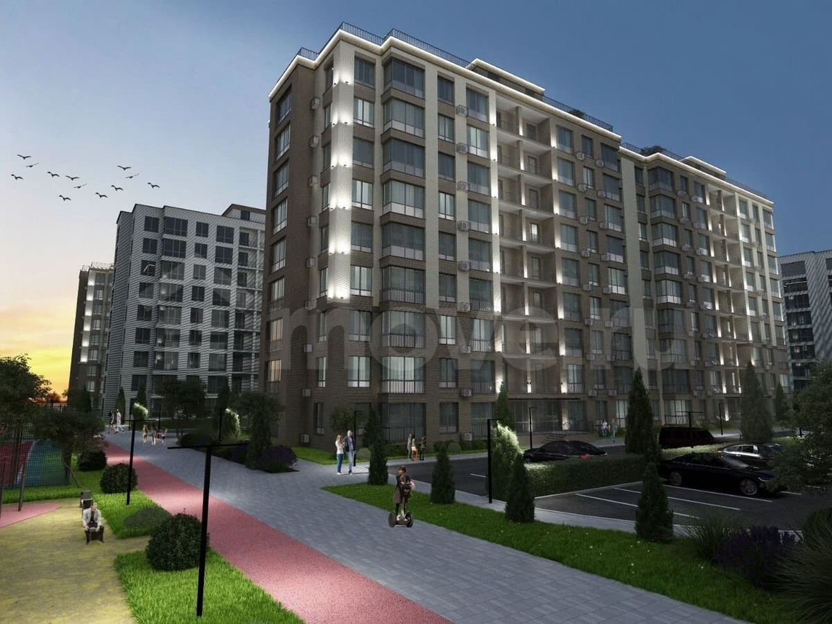 1-комн. квартира, 50.6 м²