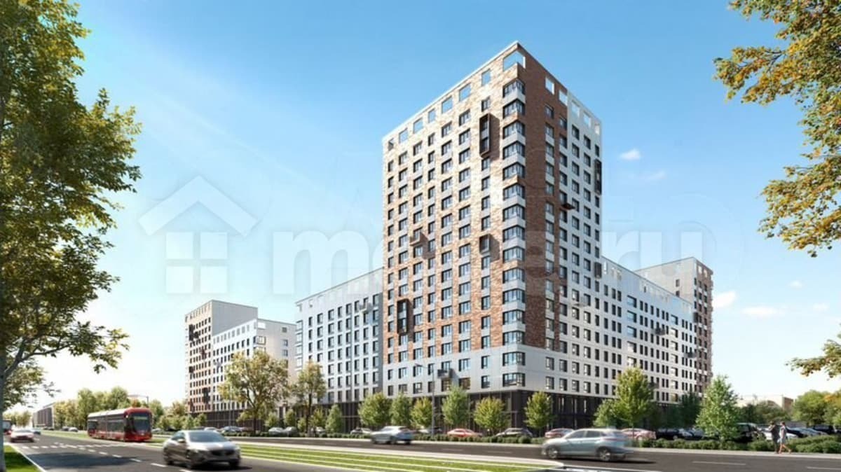 2-комн. квартира, 55.2 м²