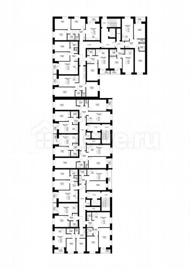 2-комн. квартира, 74.1 м²