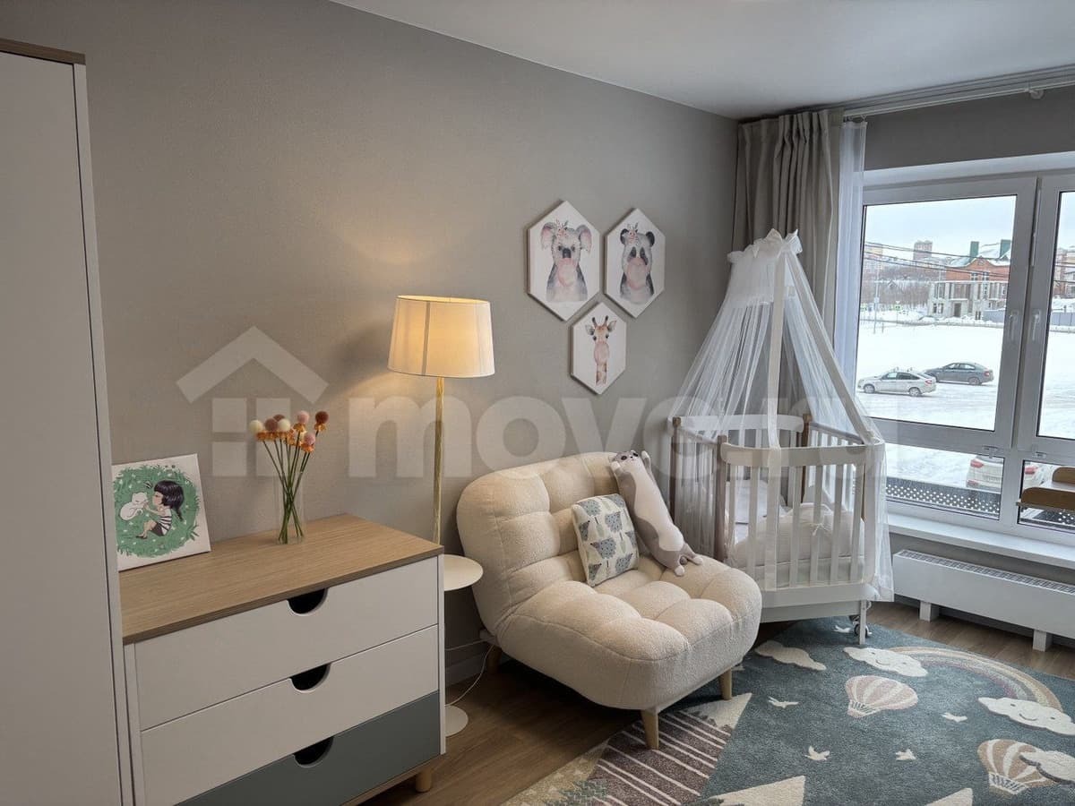 3-комн. квартира, 86.7 м²