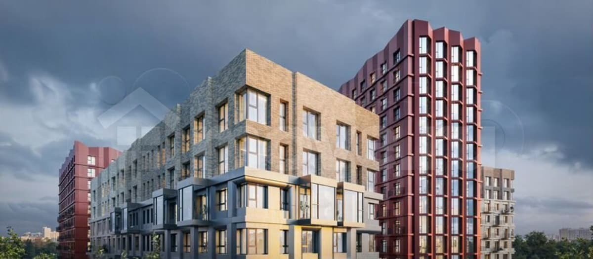 2-комн. квартира, 65.1 м²