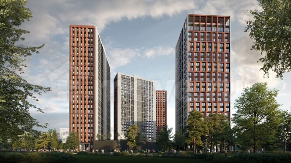 3-комн. квартира, 60.5 м²