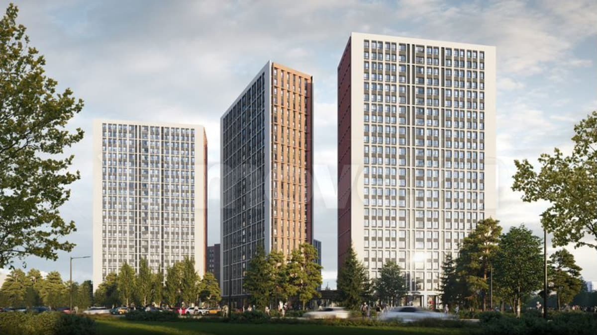 3-комн. квартира, 61.1 м²