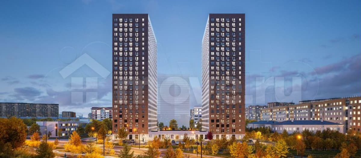 1-комн. квартира, 32.8 м²