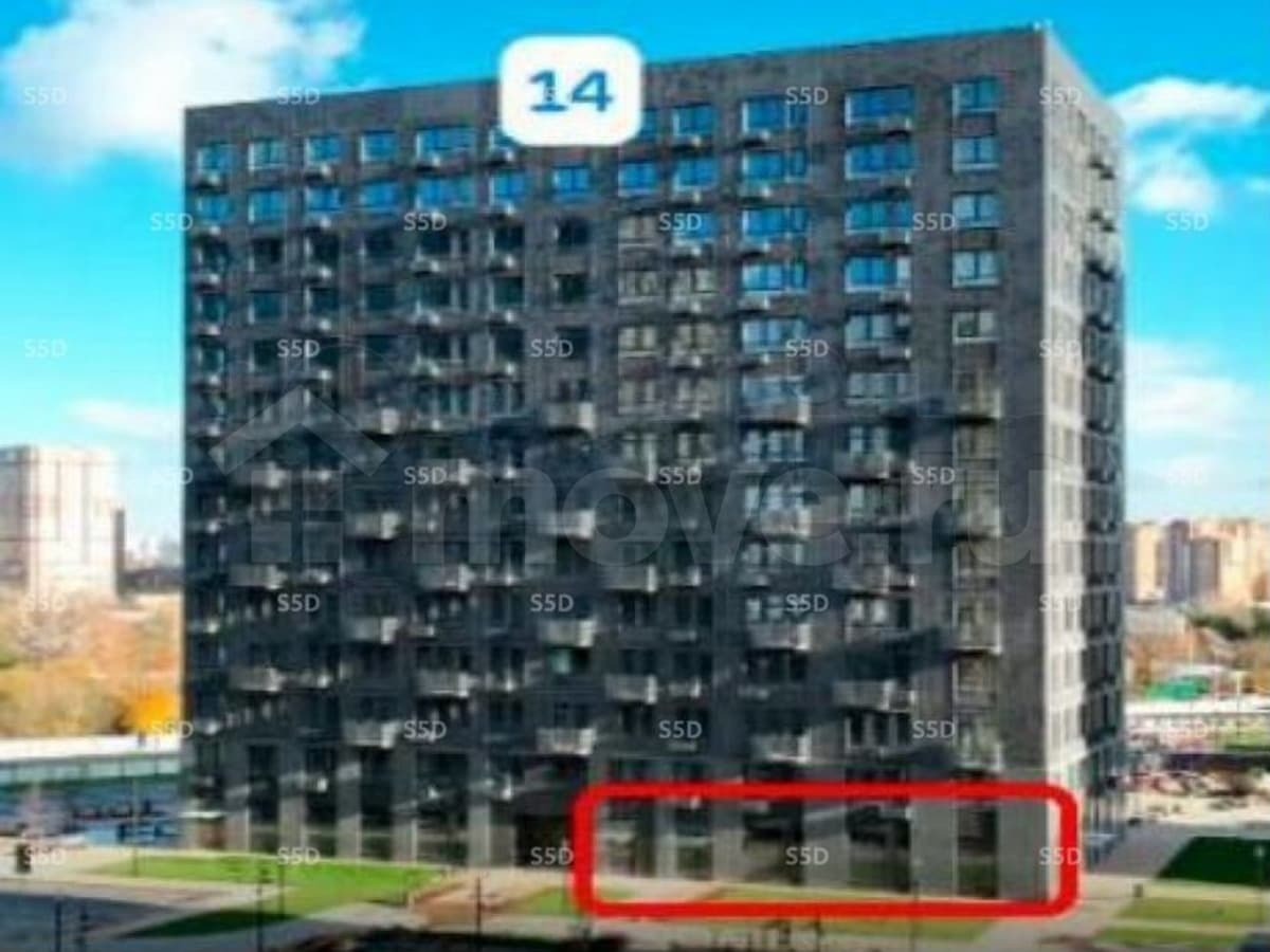 торговое помещение, 121 м²